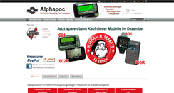 Desktop Screenshot of alphapoc.com